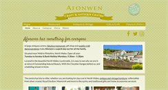 Desktop Screenshot of afonwen.co.uk