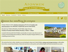 Tablet Screenshot of afonwen.co.uk